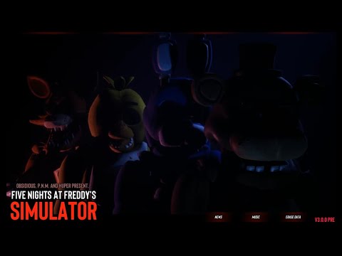 Видео: Играю за Аниматронтков из Fnaf 4 || FNAF SIMULATOR