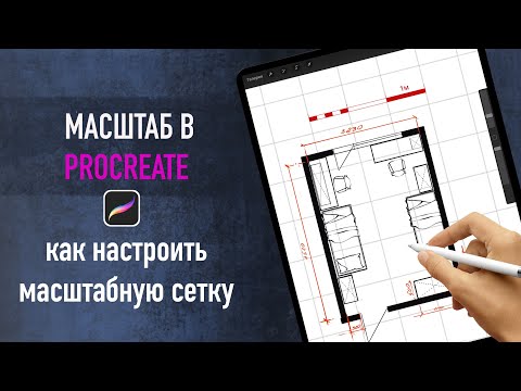 Видео: Масштаб в procteate