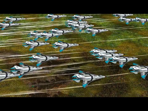 Видео: Главнокомандующий США — 1 против 7 Hard Army C&C Generals Zero Hour — Игровой процесс