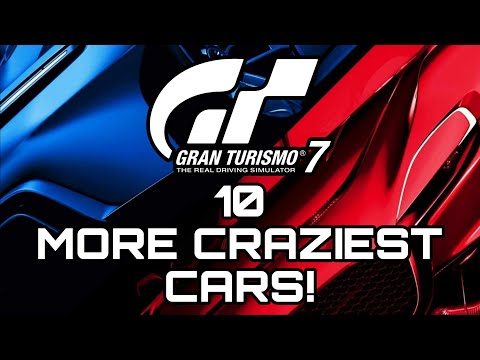 Видео: Еще 10 САМЫХ БЕЗУМНЫХ машин в Gran Turismo 7!
