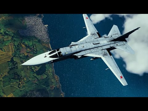 Видео: СМОТРЮ ШТУРМОВКУ НА СУ-24М в War Thunder