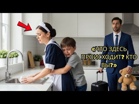 Видео: Миллионер возвращается домой и с удивлением находит в кухне новую горничную и единственного сына