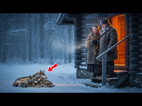 Видео: В –40°C волчица просила спасения — то, что сделал охотник, было настоящим чудом