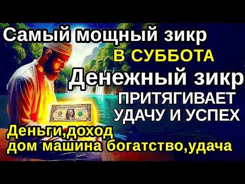 Видео: Самый мощный СУББОТА ДЗИКИР, ПРИВЛЕКАЮЩИЙ ДЕНЬГИ И БОГАТСТВО, СИЛЬНАЯ ДУА ДЛЯ УСПЕХА И УДАЧИ