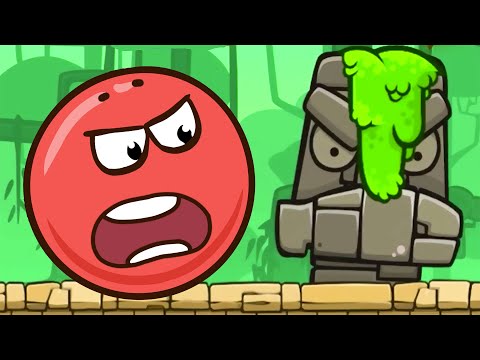 Видео: Новый КРАСНЫЙ ШАР в поисках КЛАДА. 14-27 УРОВНИ. Мультик ИГРА Red Ball the HOLY TREASURE