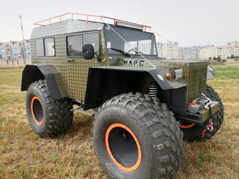 Видео: Новый вездеход-болотоход "МАРС27"ЛЮКС" Большой обзор ч2