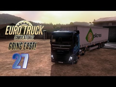 Видео: Euro Truck 2 ч27 - В Париж на новом Вольво