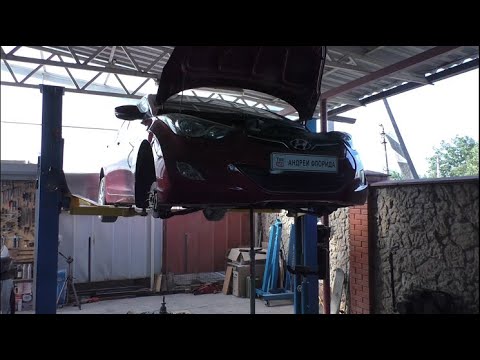 Видео: Ремонт коробки передач МКПП на Hyundai Elantra 1,6  Хендай Элантра 2012  4часть