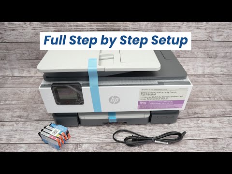 Видео: HP OfficeJet Pro 8135e: пошаговая настройка для начинающих