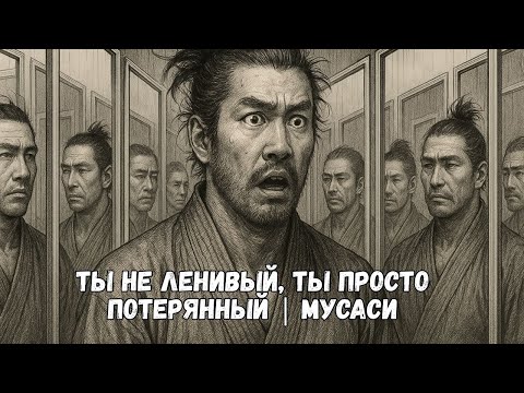 Видео: Ты не ЛЕНИВЫЙ, ты просто ПОТЕРЯННЫЙ | Миямото Мусаси