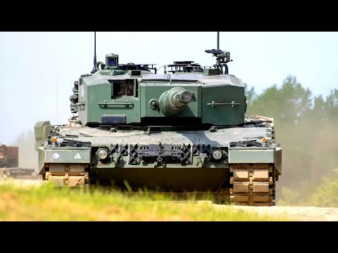 Видео: Обслуживание танков Leopard 2 в Чехии: что это значит для армии?