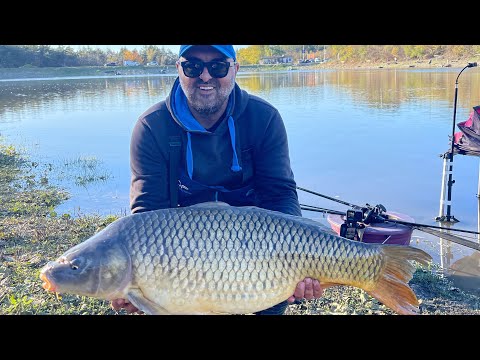 Видео: Огромна риба след сигнала за край!!!