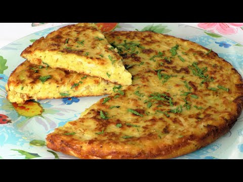 Видео: Все удивляются, почему он такой ВКУСНЫЙ! Всё смешала и на сковородку! Заливной пирог с капустой.