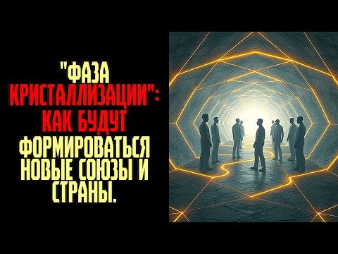 Видео: ФАЗА КРИСТАЛЛИЗАЦИИ КАК БУДУТ ФОРМИРОВАТЬСЯ НОВЫЕ СОЮЗЫ И СТРАНЫ