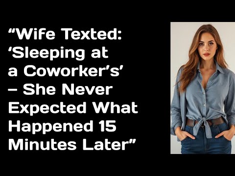 Видео: «Жена написала: «Сплю у коллеги». Она не ожидала того, что произошло через 15 минут»