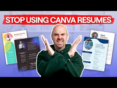 Видео: Резюме Canva разрушает ваш поиск работы (рекрутеры вам об этом не скажут)