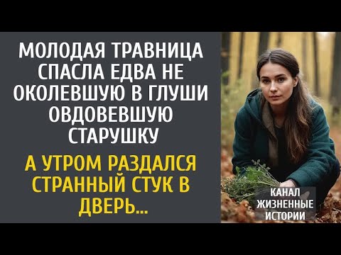 Видео: Молодая травница спасла едва не околевшую старушку в глуши… А утром раздался странный стук в дверь…