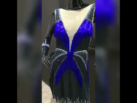 Видео: Процесс создания плятья для спортивных(бальных) танцев латина