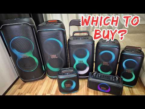 Видео: СОВЕРШЕННО НОВЫЕ АКУСТИЧЕСКИЕ СИСТЕМЫ JBL Partybox (модель 2026 года)