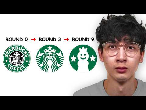 Видео: Я заставил ИИ упрощать логотипы до тех пор, пока они не стали выглядеть ужасно