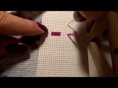 Видео: Три способи вишивки півхрестиком в 6 ниток в наборах Dimensions. Як я це роблю