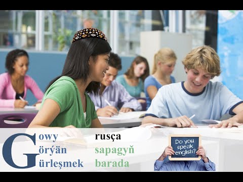 Видео: Gowy goryan sapagyn barada gurlesmek Мой любимый предмет. Turkmenistan