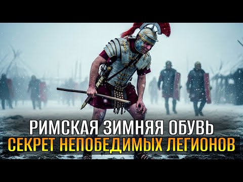 Видео: РИМСКАЯ ЗИМОВКА: Единственная Обувь РИМЛЯН, Которая СПАСАЛА Воинов от Обморожений