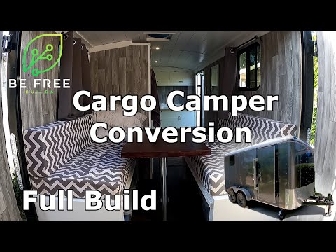 Видео: Переоборудование грузового прицепа в кемпер — полная сборка