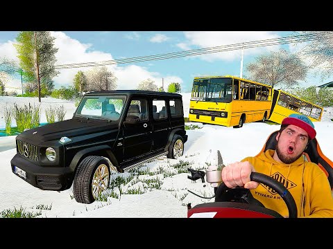 Видео: СМОЖЕТ ЛИ ГЕЛИК ВЫТЯНУТЬ ИКАРУС ИЗ СНЕГА - FARMING SIMULATOR 19