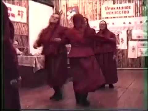 Видео: Квадратная кадриль «Семизарядная» в деревне Паньково Кадыйского района