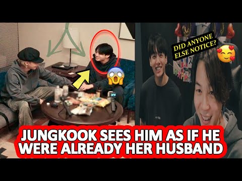 Видео: 💞 ЭТО НАСТОЯЩЕЕ! Jungkook смотрит на него как будто он уже его МУЖ 💍👀
