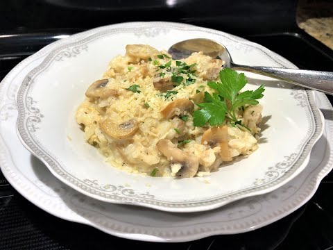 Видео: РИЗОТТО с Курицей и Грибами, Шикарный Семейный ужин!