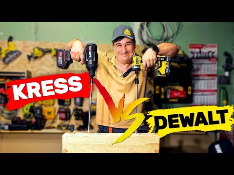 Видео: Винтоверт Kress против DeWalt Кто мощнее?