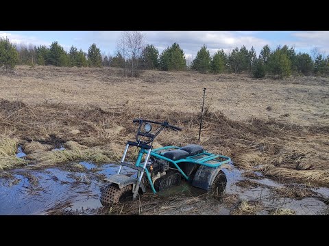 Видео: Трицикл SR-32. Прокатился на майских праздниках!