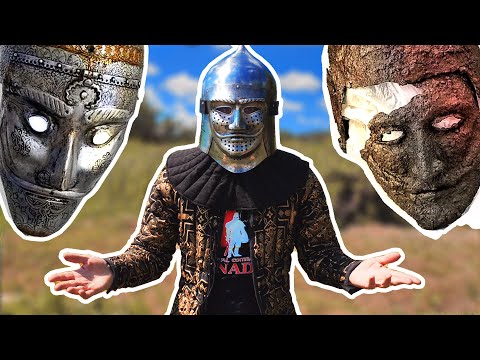 Видео: Доделал шлем кумана - половца - кипчака. Как в Kingdom Come :)