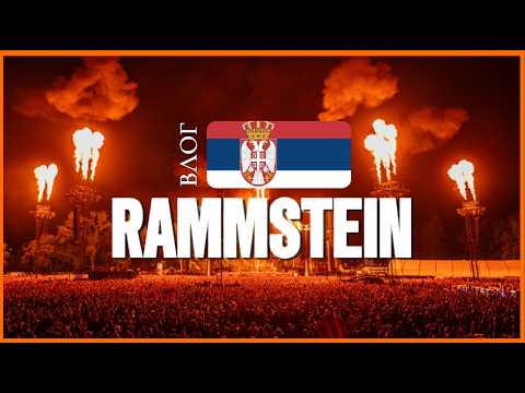 Видео: Концерт Rammstein в Белграде Сербия. Мы попали в ДТП. Первый раз в ИКЕА за 2 года.