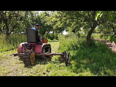 Видео: Самодельная роторная косилка из жигулевский мостов .