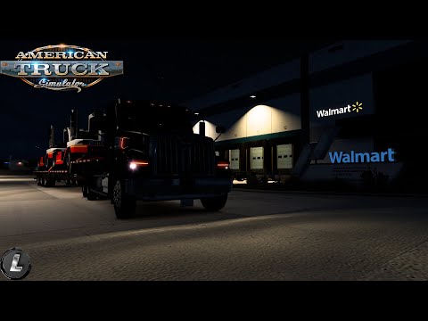 Видео: American Truck Simulator ➤Сколько заплатит нам WALMART?! Терминальный тягач #ats #walmart #libricon