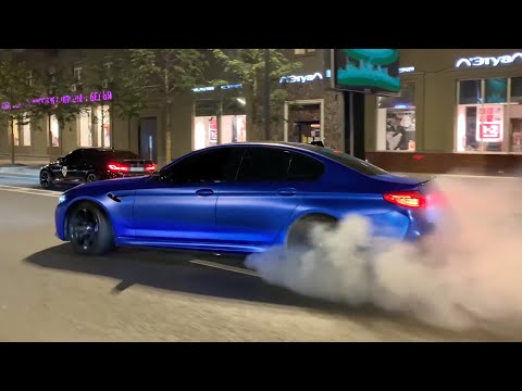 Видео: БЕСПРЕДЕЛ НА M5 F90 В ГОРОДЕ! ШАШКИ И ДРИФТ МАЖОРКА!