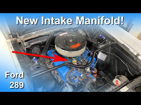 Видео: Как установить впускной коллектор Edelbrock на 289 или 302