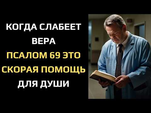 Видео: КОГДА СЛАБЕЕТ ВЕРА — ПСАЛОМ 69 ЭТО СКОРАЯ ПОМОЩЬ ДЛЯ ДУШИ