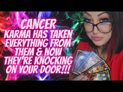 Видео: РАК | Карма отняла у них все, и теперь они стучатся в вашу дверь!!!