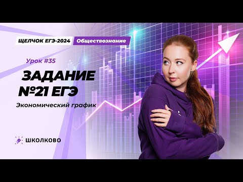 Видео: Щелчок | Задание №21 ЕГЭ по обществознанию - Экономический график. Самый простой способ решения