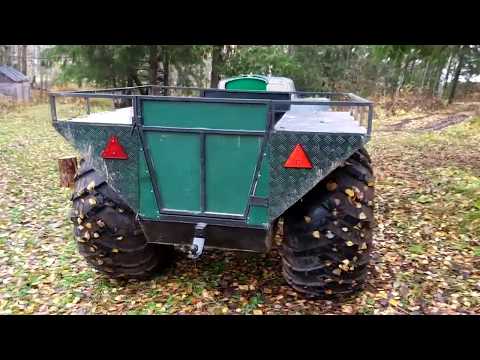 Видео: ПРИЦЕПНОЕ ДЛЯ КАРАКАТА(ИСПЫТАНИЯ)