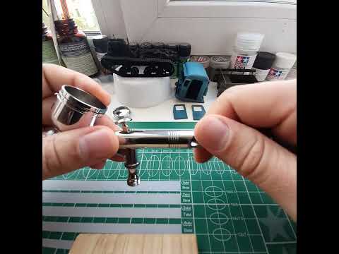 Видео: Аэрограф JAS 1183