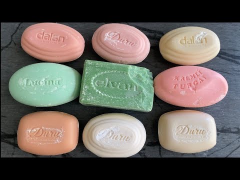 Видео: Cutting very dry vintage soap | резка ретро мыла | Asmr Soap