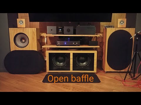 Видео: Open-Baffle - разбираем измерения необычного акустического оформления.