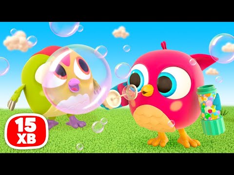 Видео: Хоп Хоп і Тук Тук грають з бульбашками! Мультсеріал для дітей
