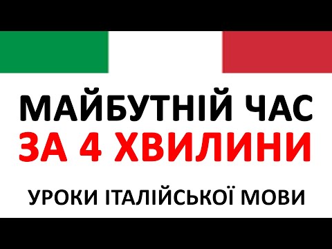 Видео: Futuro Semplice: майбутній час, що змінить твою італійську! італійська мова для початківців
