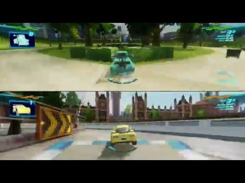 Видео: Тачки 2/Cars 2 Прохождение (2 игрока)Xbox 360 №4